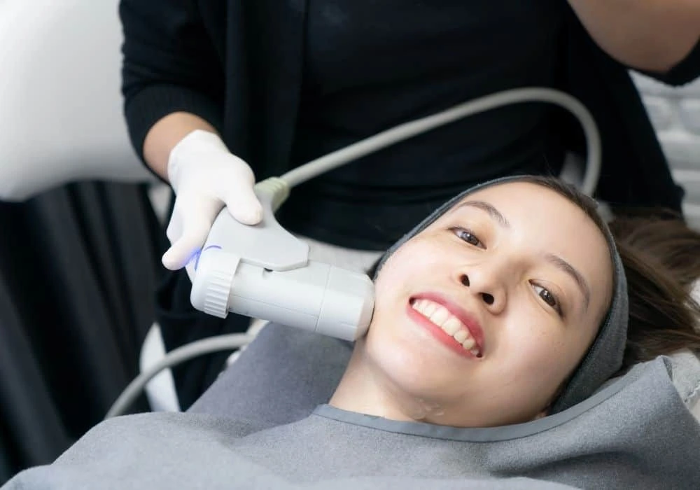 HIFU treatment Greater London (Hackney) in progress