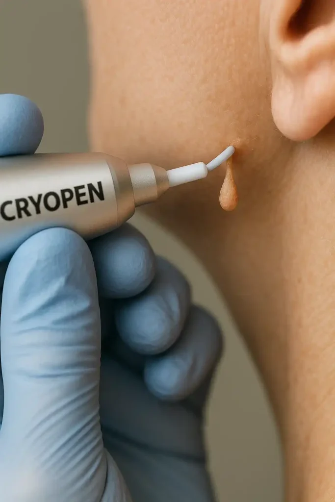 Cryopen for skin tags removal Greater London (Hackney) speak to our team today!