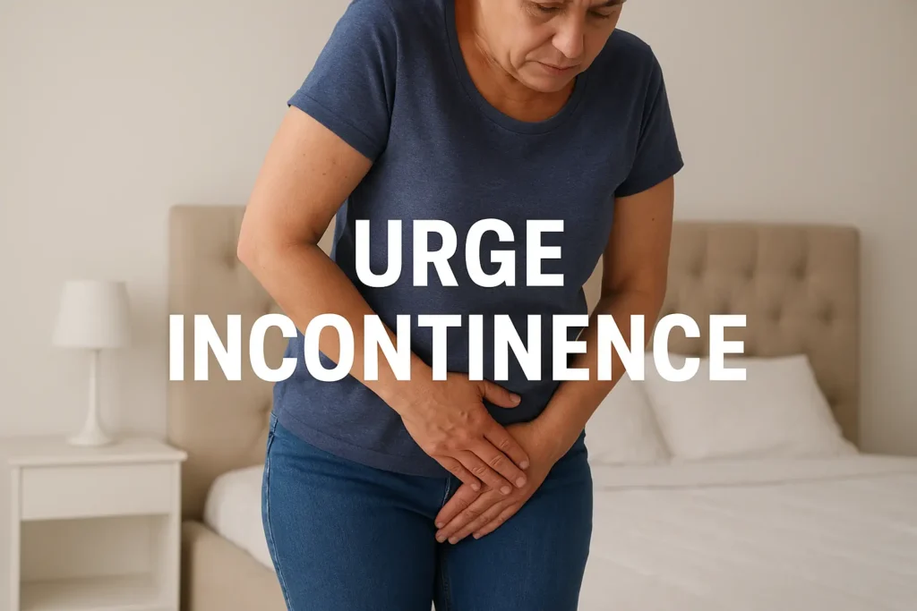 how to manage urge incontinence Greater London (Hackney) symptoms