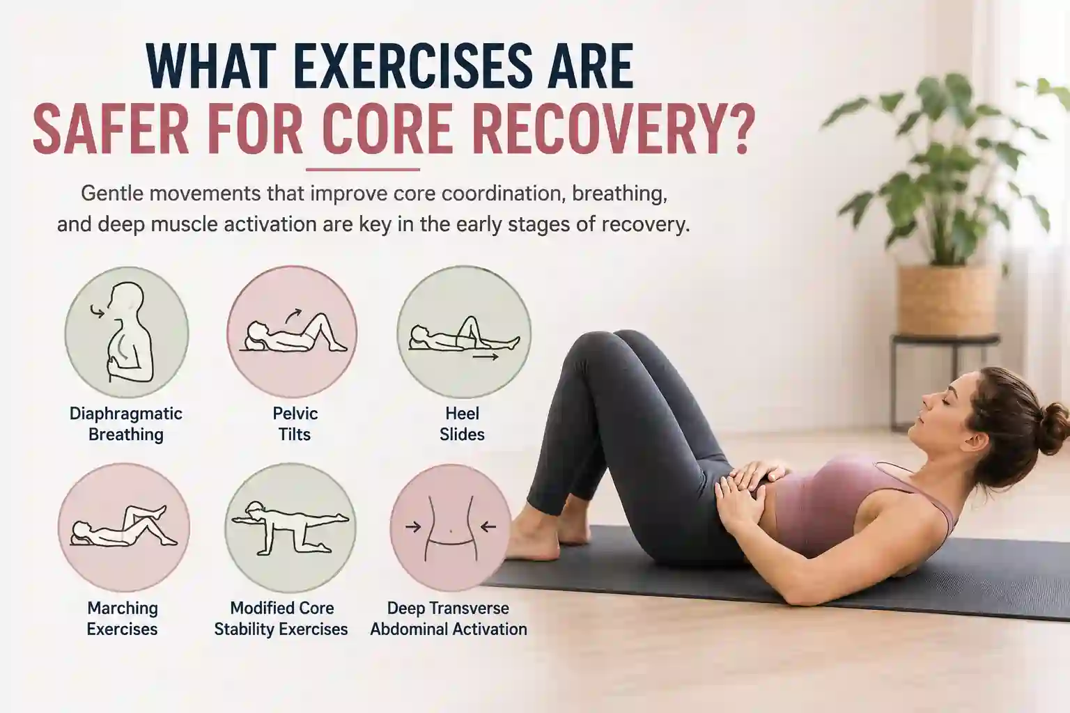 What Exercises Are Safer for Core Recovery Greater London (Hackney)